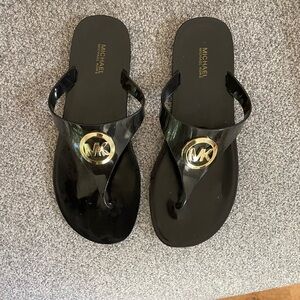 Michael Kors black Sandals size 9